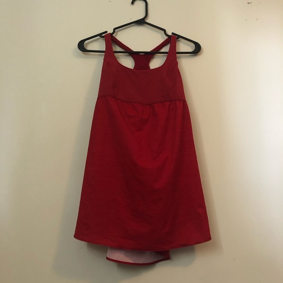Lululemon Red Venus Tank